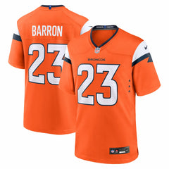 Jahdae Barron Denver Broncos 2025 NFL Draft First Round Pick Game Jersey Orange - Nike