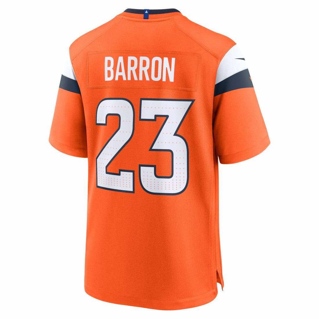 Jahdae Barron Denver Broncos 2025 NFL Draft First Round Pick Game Jersey Orange - Nike