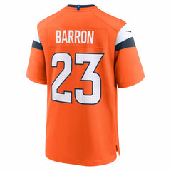 Jahdae Barron Denver Broncos 2025 NFL Draft First Round Pick Game Jersey Orange - Nike