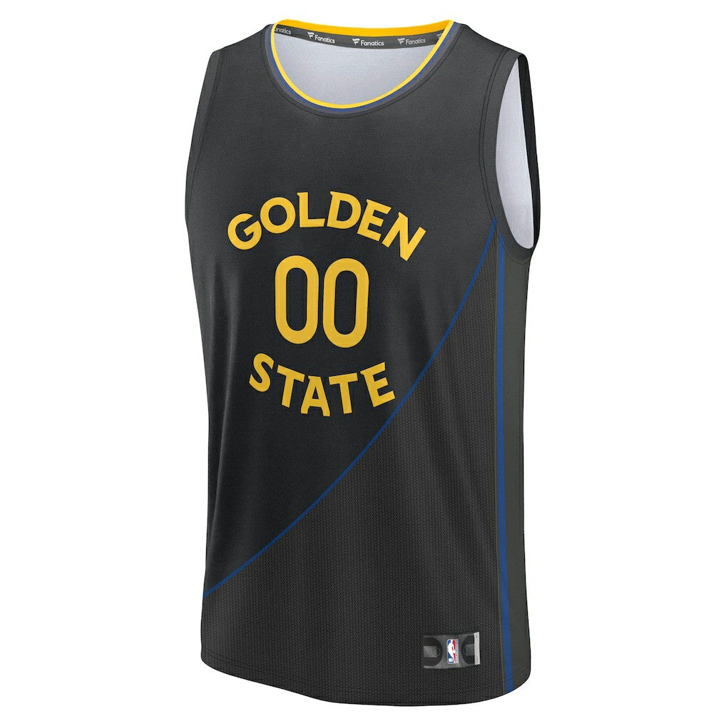 Golden State Warriors Fast Break Custom Jersey sale - Statement Editi- Black | NBA Jerseys