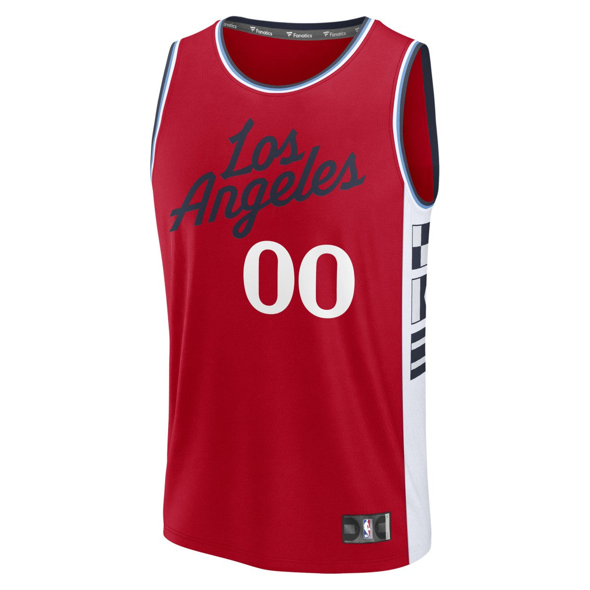 Fanatics - LA Clippers Fast Break Custom Jersey - Statement Edition - Red