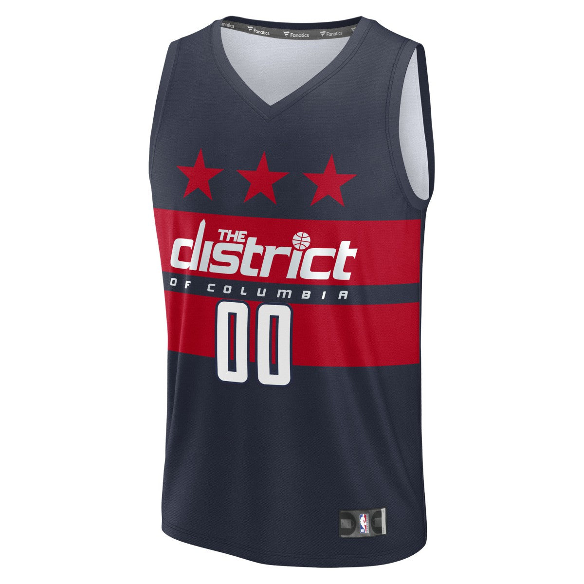 Washington Wizards Youth Fast Break Custom Replica Jersey - Navy - Statement Edition | NBA Jerseys