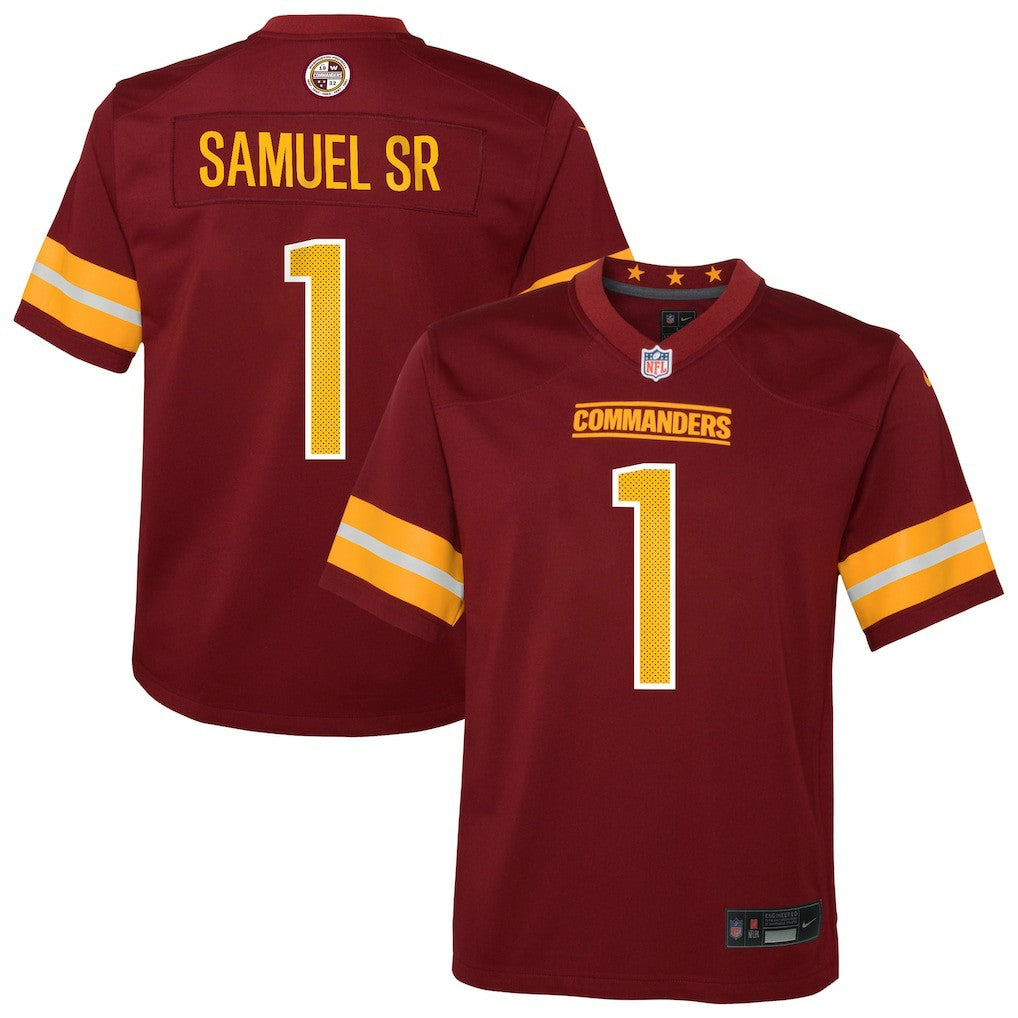 Deebo Samuel Sr Washington Commanders Youth Team Game Jersey Burgundy - Nike