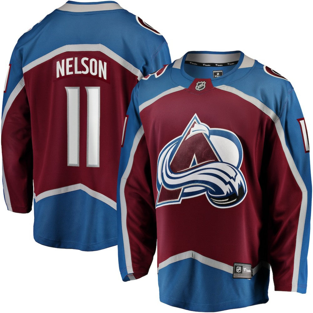 Brock Nelson Colorado Avalanche Fanatics Home Breakaway Jersey - Burgundy | NHL Jerseys