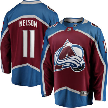 Brock Nelson Colorado Avalanche Fanatics Home Breakaway Jersey - Burgundy | NHL Jerseys