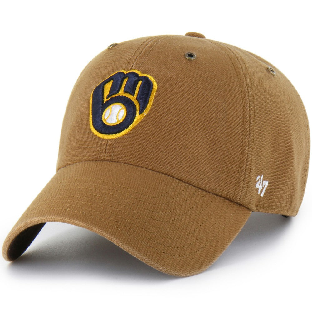 Milwaukee Brewers Carhartt x '47 Clean Up Adjustable Hat Online
