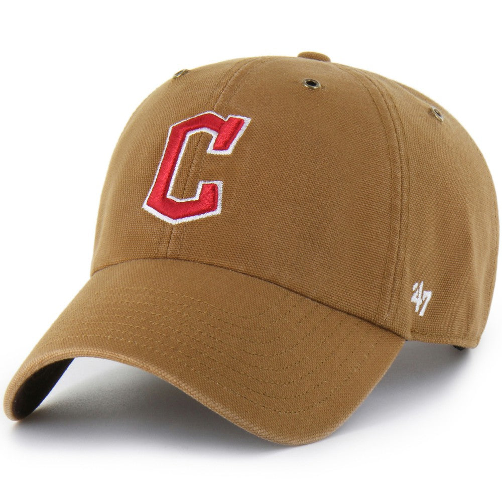 Cleveland Guardians Carhartt x '47 Clean Up Adjustable Hat Lifestyle