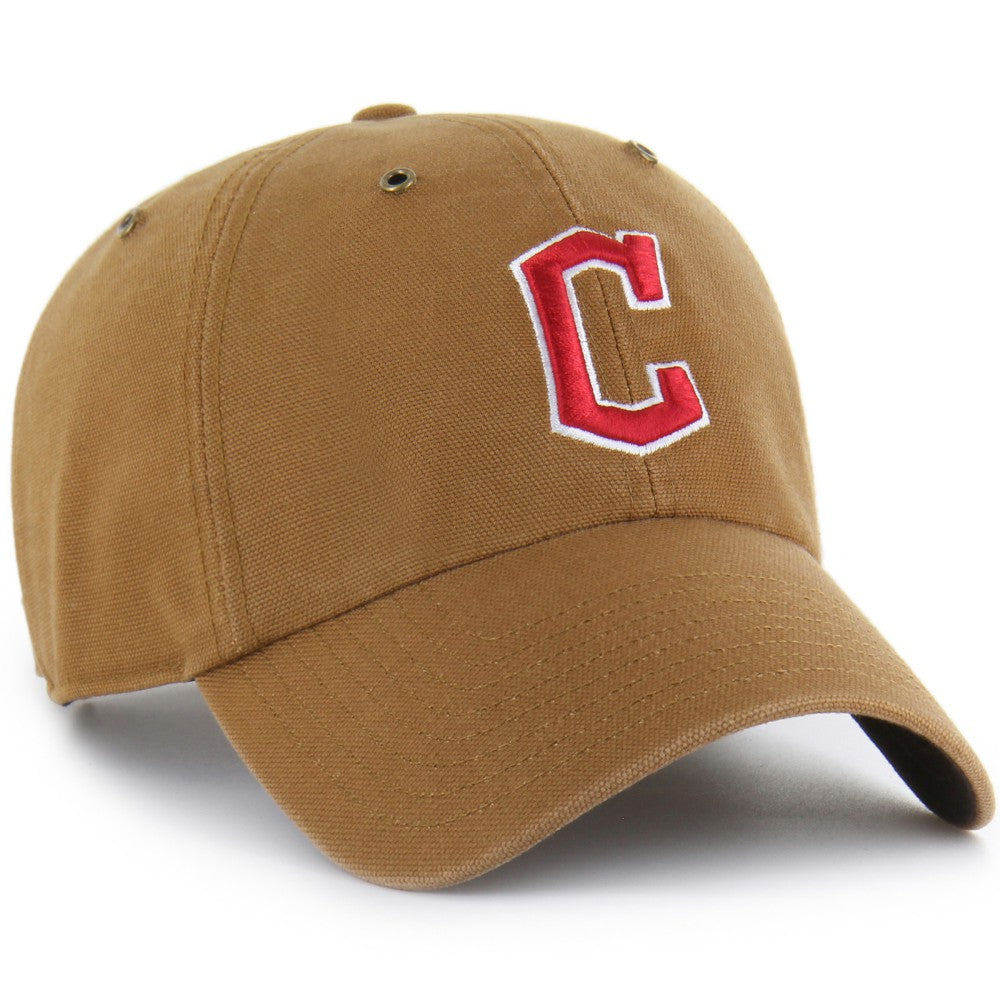 Cleveland Guardians Carhartt x '47 Clean Up Adjustable Hat Lifestyle