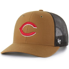 Cincinnati Reds Carhartt x '47 Trucker Adjustable Hat On Sale