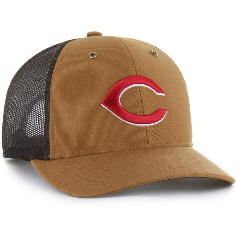 Cincinnati Reds Carhartt x '47 Trucker Adjustable Hat On Sale