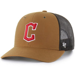 Cleveland Guardians Carhartt x '47 Trucker Adjustable Hat for sale