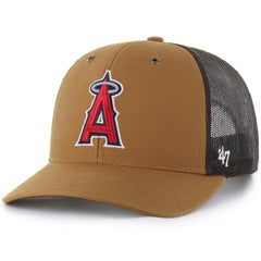 Los Angeles Angels Carhartt x '47 Trucker Adjustable Hat On Sale