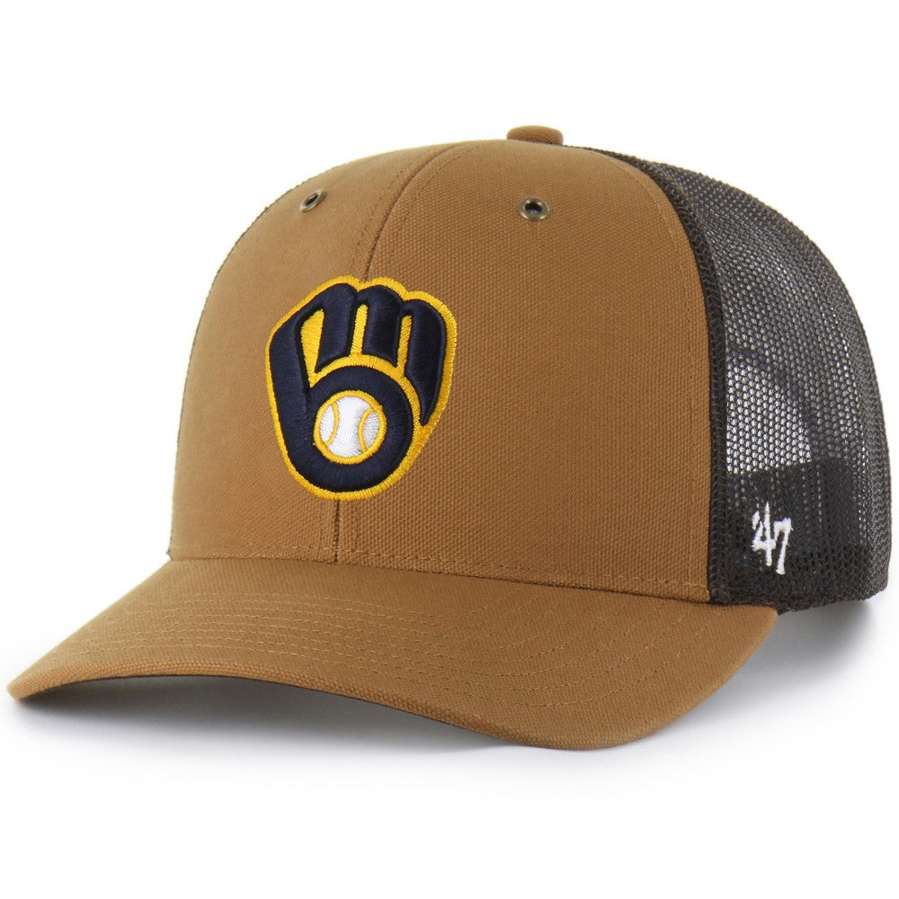 Milwaukee Brewers Carhartt x '47 Trucker Adjustable Hat Near Me