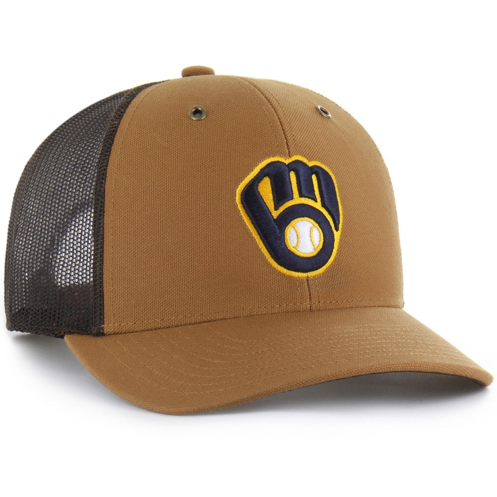 Milwaukee Brewers Carhartt x '47 Trucker Adjustable Hat Near Me