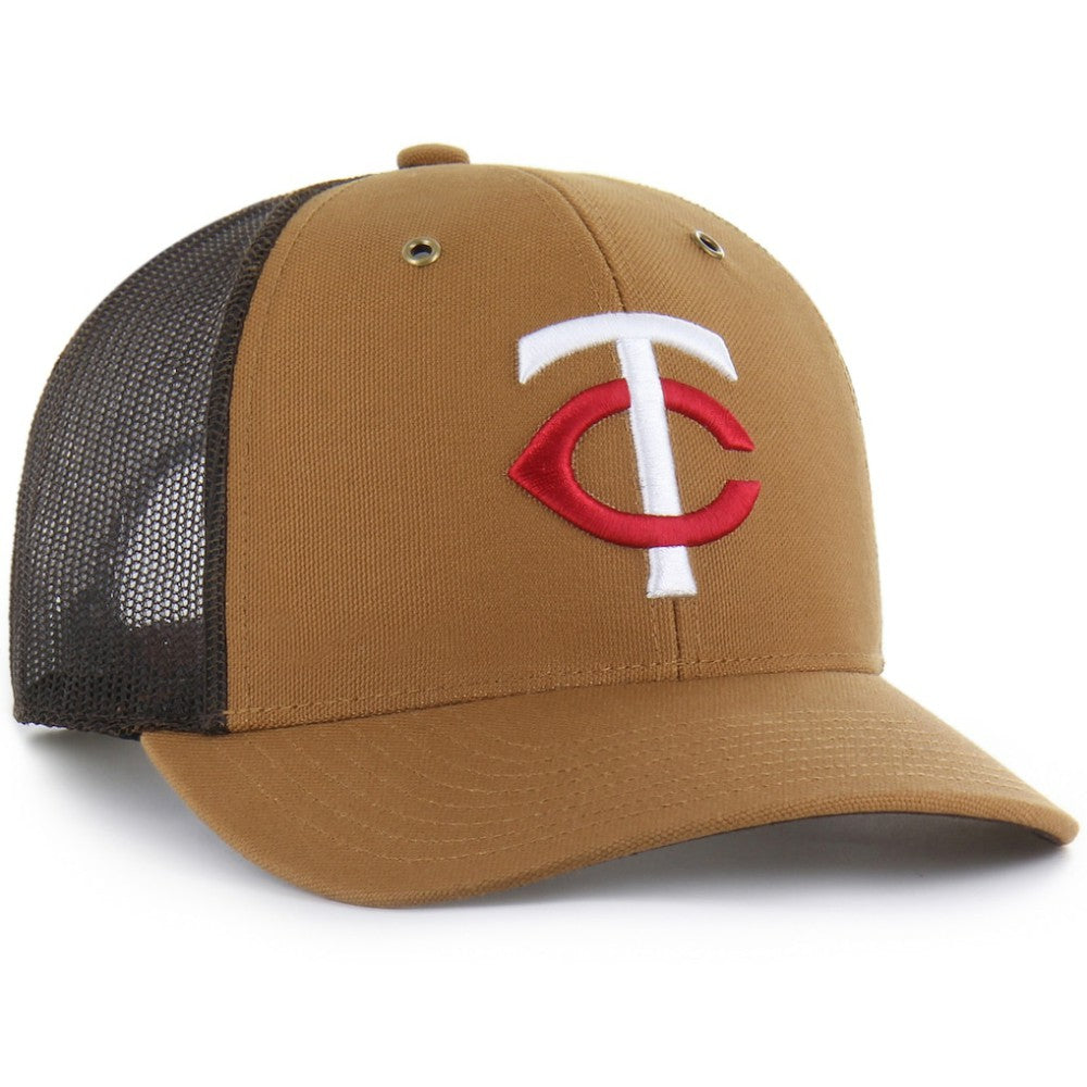 Minnesota Twins Carhartt x '47 Trucker Adjustable Hat discount