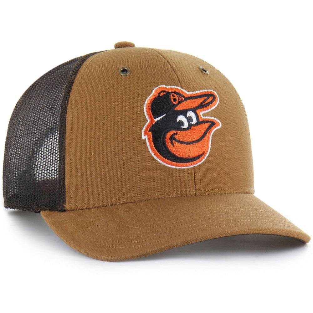 Baltimore Orioles Carhartt x '47 Trucker Adjustable Hat Sale