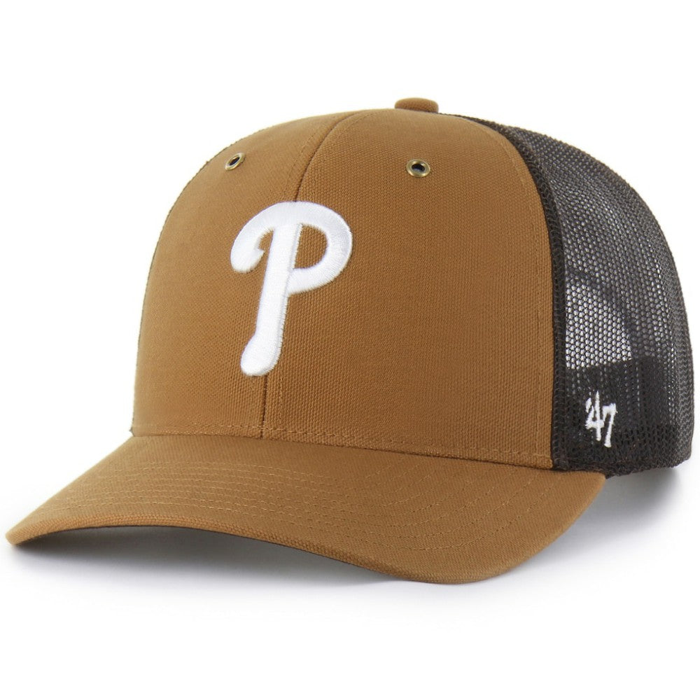 Philadelphia Phillies Carhartt x '47 Trucker Adjustable Hat Sale