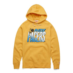 NBA - Indiana Pacers Homage Unisex Hometown Edition Tri-Blend Raglan Pullover Hoodie - Gold