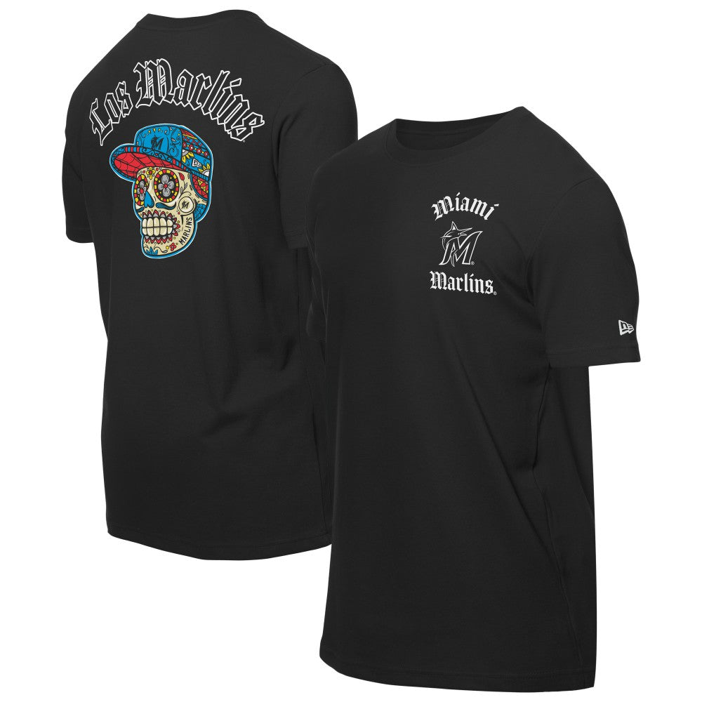 Miami Marlins New Era Sugar Skulls T-Shirt Lifestyle