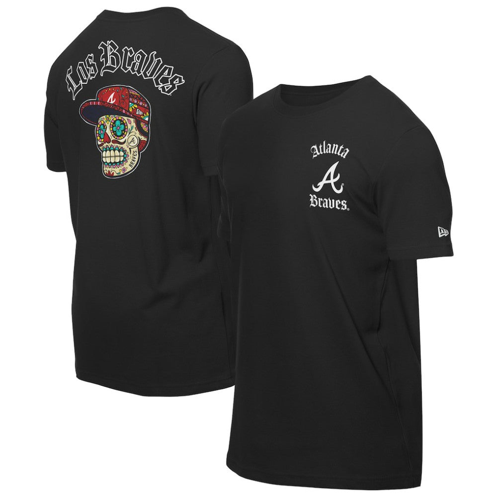 Atlanta Braves New Era Sugar Skulls T-Shirt Lifestyle