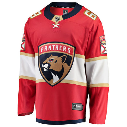 Brad Marchand Florida Panthers Fanatics Home Breakaway Jersey - Red | NHL Jerseys