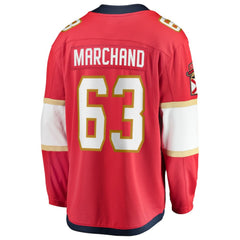 Brad Marchand Florida Panthers - Fanatics Home Breakaway Jersey Red