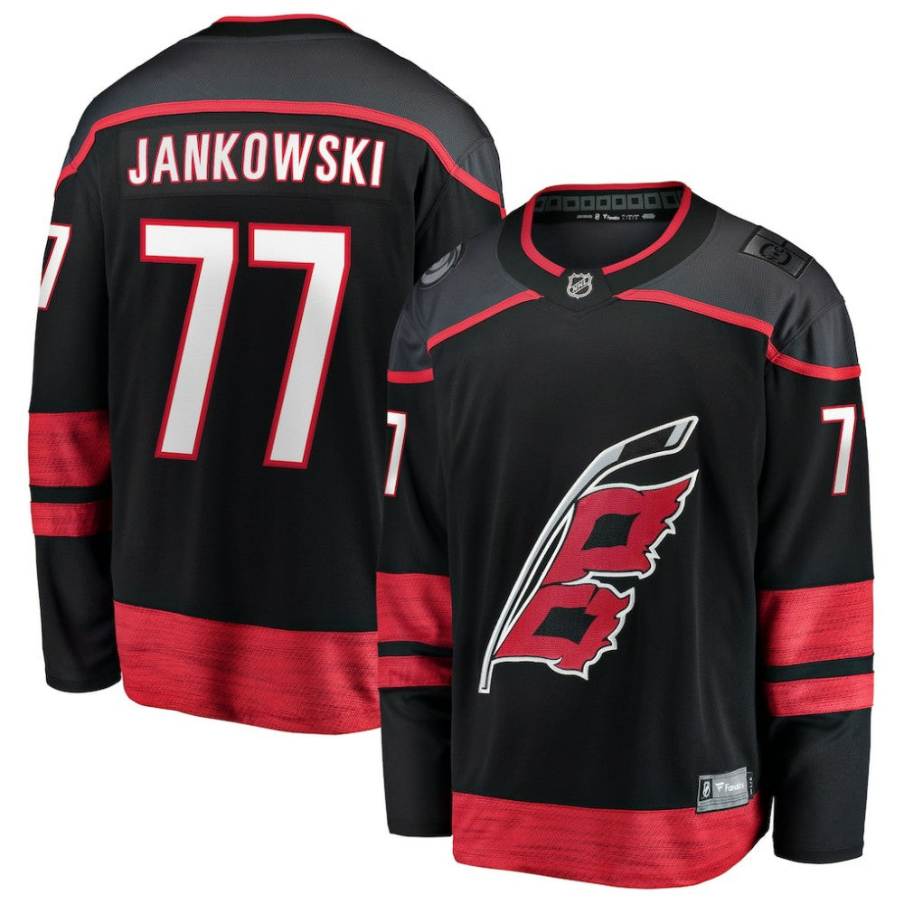 Mark Jankowski Carolina Hurricanes - Fanatics Home Breakaway Jersey Black