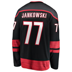 Mark Jankowski Carolina Hurricanes - Fanatics Home Breakaway Jersey Black
