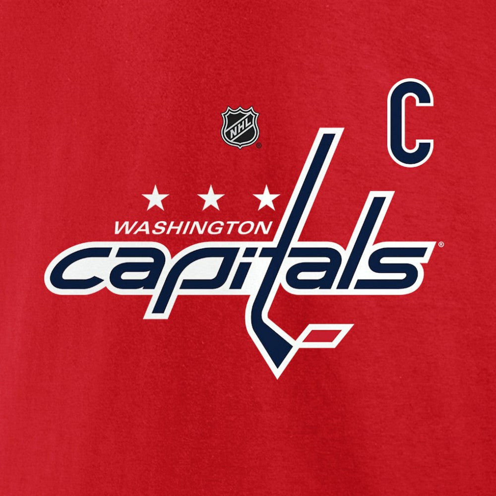 Alexander Ovechkin Washington Capitals Fanatics NHL All-Time Leading Goal Scorer The Great 8 Name & Number T-Shirt Red