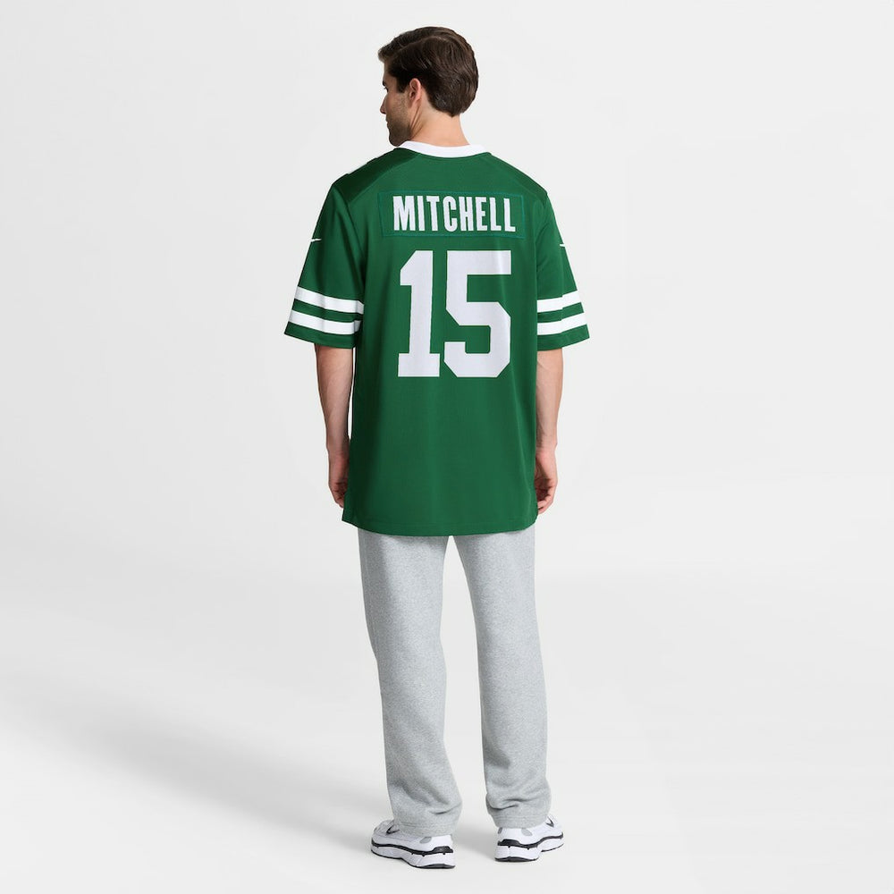 Adonai Mitchell New York Jets Team Game Jersey Legacy Green - Nike