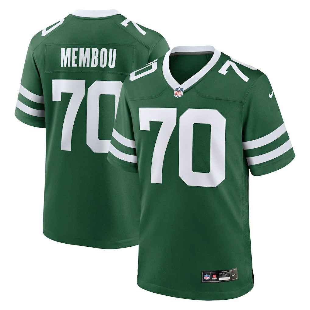 Armand Membou New York Jets 2025 NFL Draft First Round Pick Game Jersey Legacy - Nike