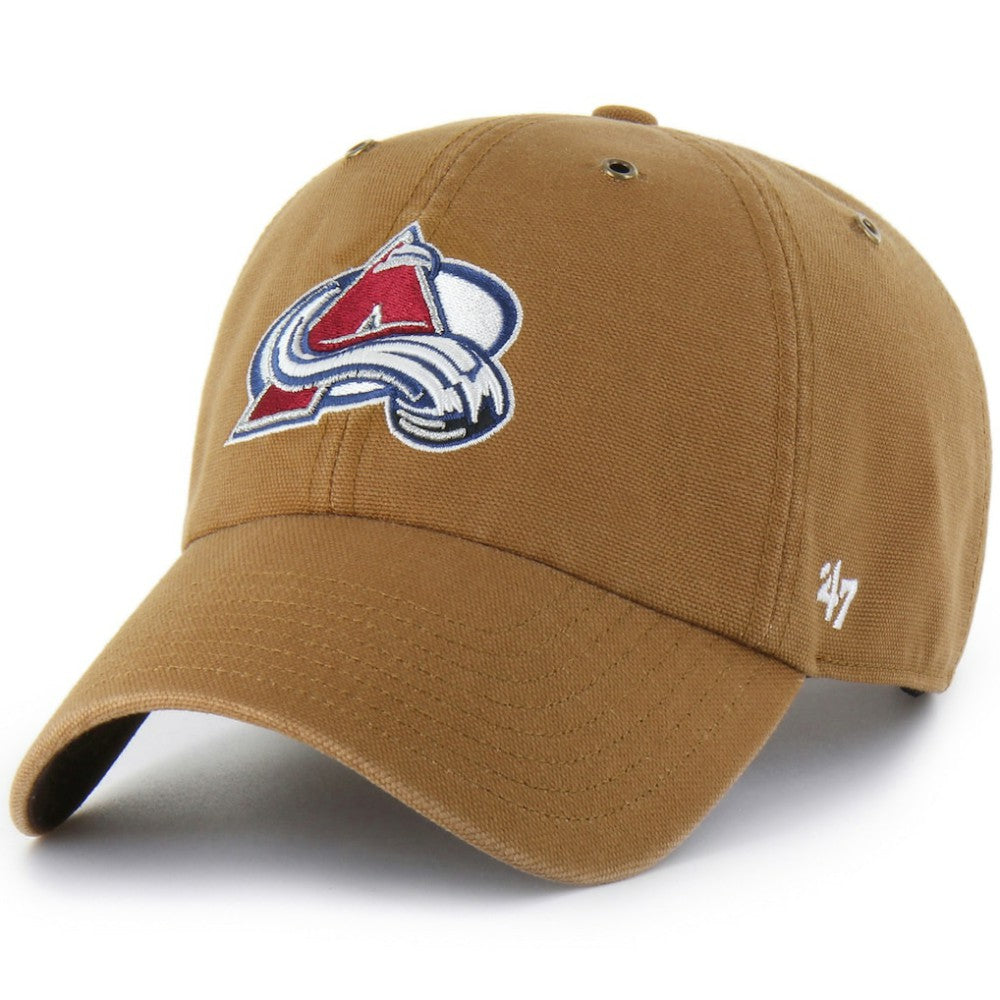 Colorado Avalanche - Carhartt x '47 Clean Up Adjustable Hat Brown