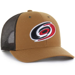 Carolina Hurricanes - Carhartt x '47 Trucker Adjustable Hat Brown