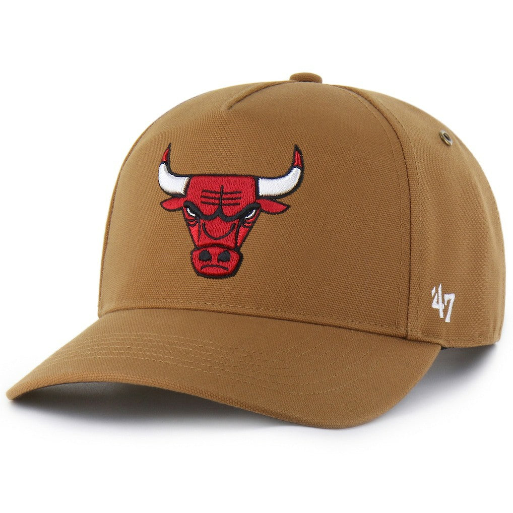 47 brand - Chicago Bulls Carhartt x '47 Hitch Adjustable Hat - Brown