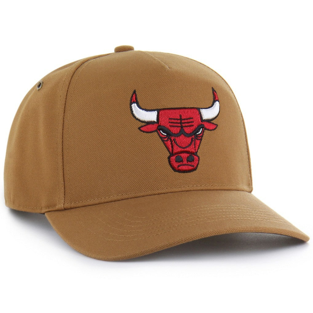 47 brand - Chicago Bulls Carhartt x '47 Hitch Adjustable Hat - Brown