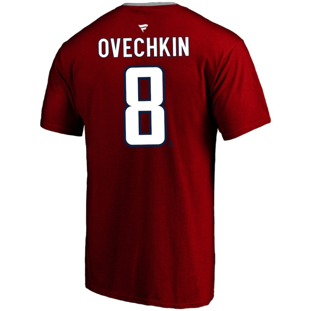 Alexander Ovechkin Washington Capitals Profile Big & Tall Name & Number T-Shirt Red
