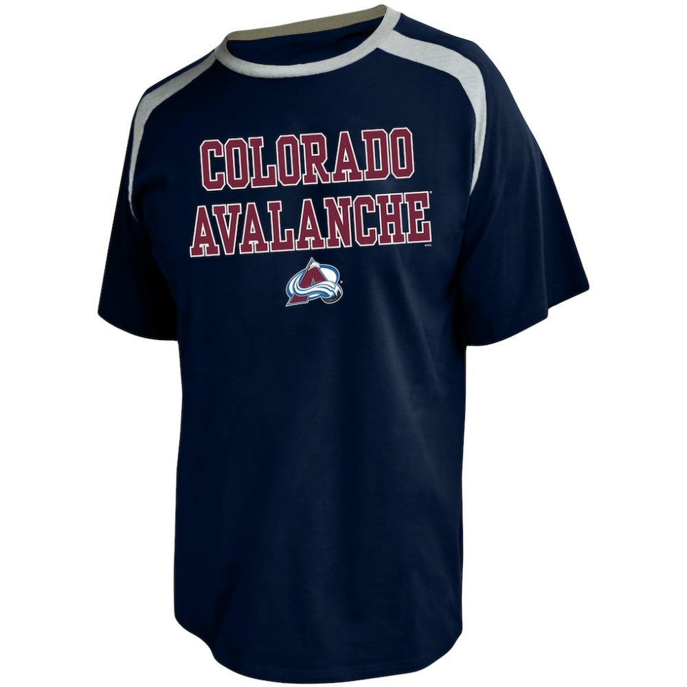 Nathan MacKinnon Colorado Avalanche - Profile Big & Tall Name & Number T-Shirt Navy