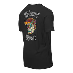 New Era - Miami Heat Sugar Skulls T-Shirt - Black