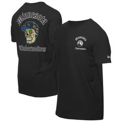 New Era - Minnesota Timberwolves Sugar Skulls T-Shirt - Black