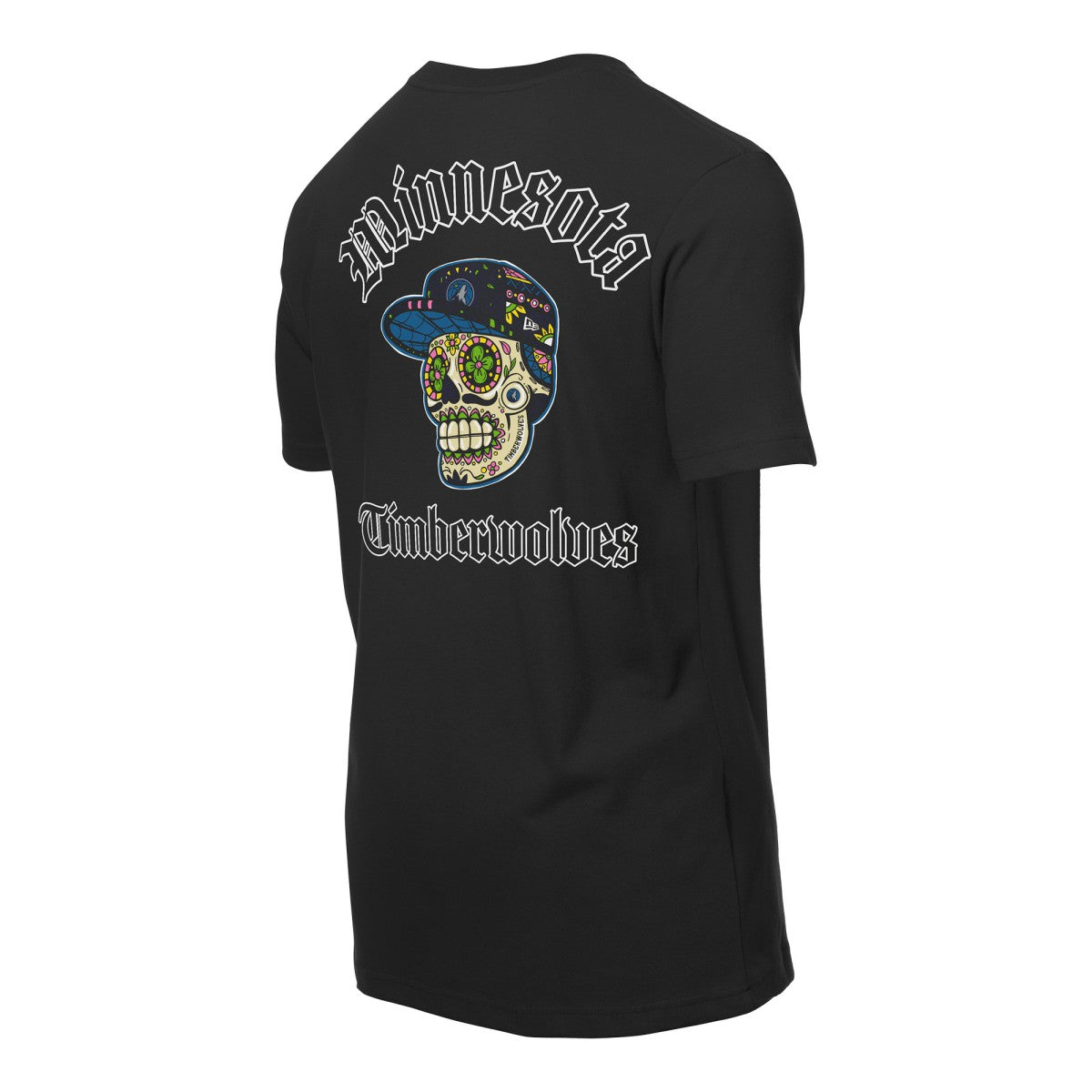 New Era - Minnesota Timberwolves Sugar Skulls T-Shirt - Black