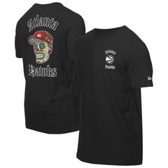 New Era - Atlanta Hawks Sugar Skulls T-Shirt - Black