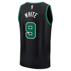 Fanatics - Derrick White Boston Celtics Fast Break Replica Player Jersey - Statement Edition - Black