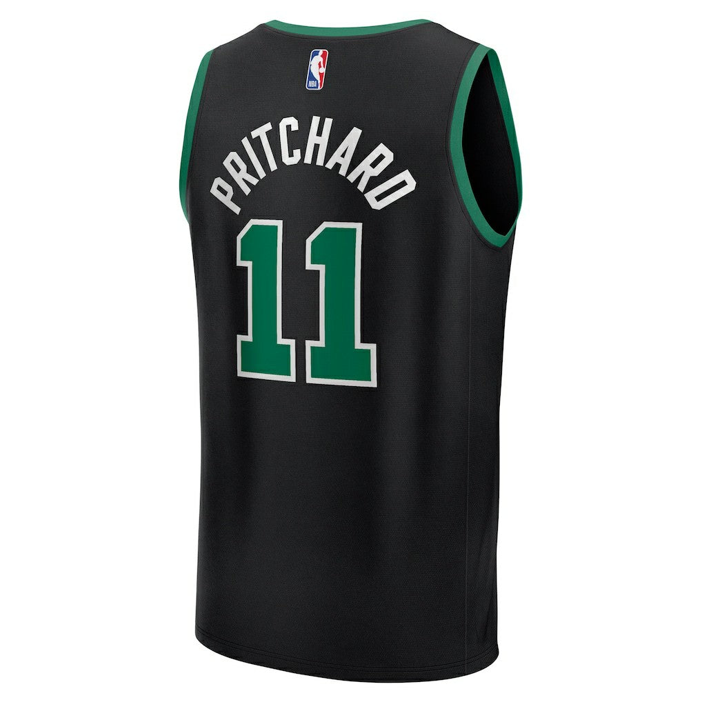 Fanatics - Payton Pritchard Boston Celtics Fast Break Replica Player Jersey - Statement Edition - Black