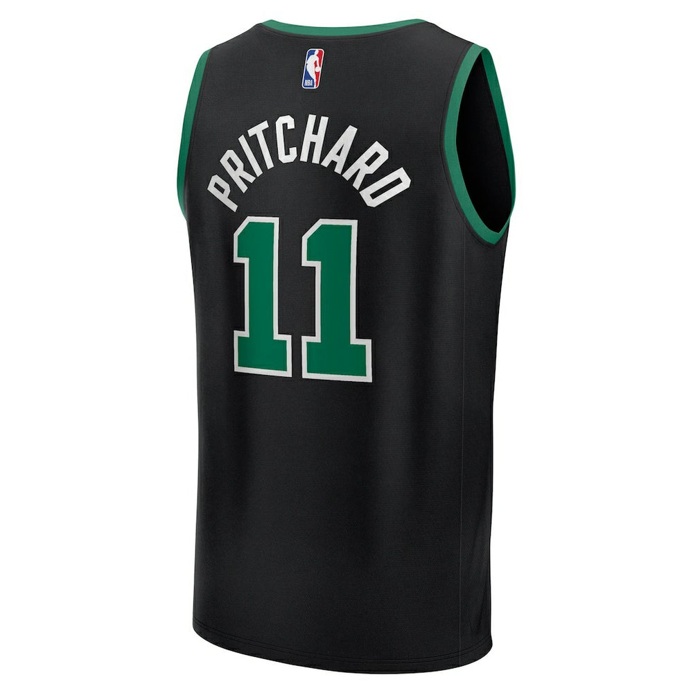 Fanatics - Payton Pritchard Boston Celtics Fast Break Replica Player Jersey - Statement Edition - Black