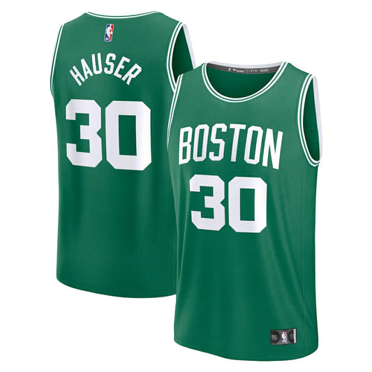 Sam Hauser Boston Celtics Fast Break Replica Player Jersey - Icon Edition - Kelly Green | NBA Jerseys