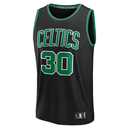 Sam Hauser Boston Celtics Fast Break Replica Player Jersey - Statement Edition - Black | NBA Jerseys