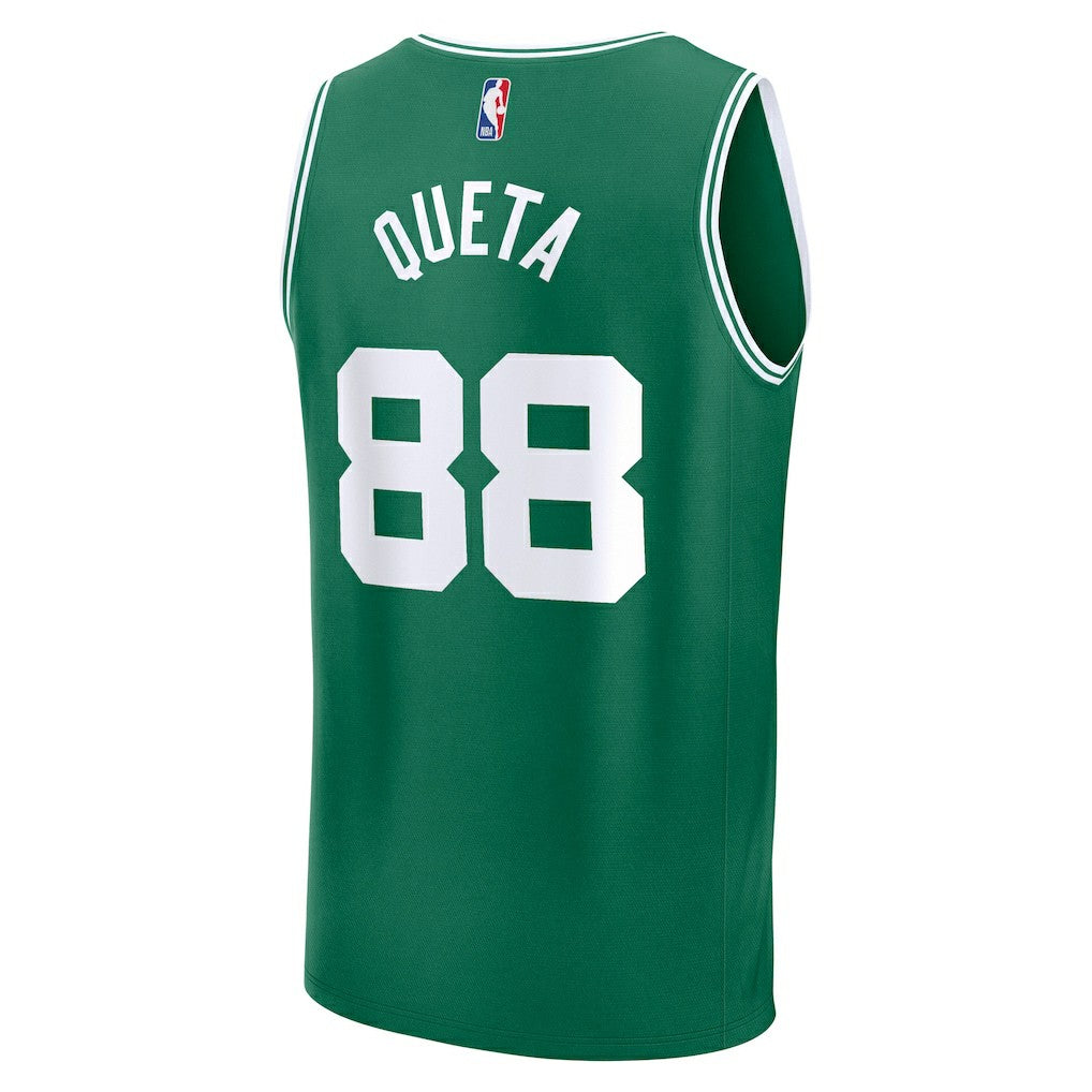 Neemias Queta Boston Celtics Fast Break Replica Player Jersey - Icon Edition - Kelly Green | NBA Jerseys