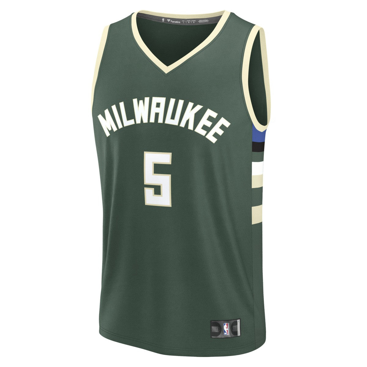 Gary Trent Jr. Milwaukee Bucks Fast Break Replica Player Jersey - Icon Edition - Hunter Green | NBA Jerseys