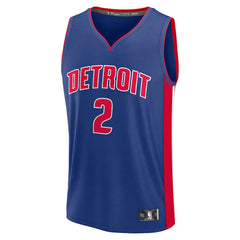Fanatics - Cade Cunningham Detroit Pistons Fast Break Replica Player Jersey - Icon Editi- Blue