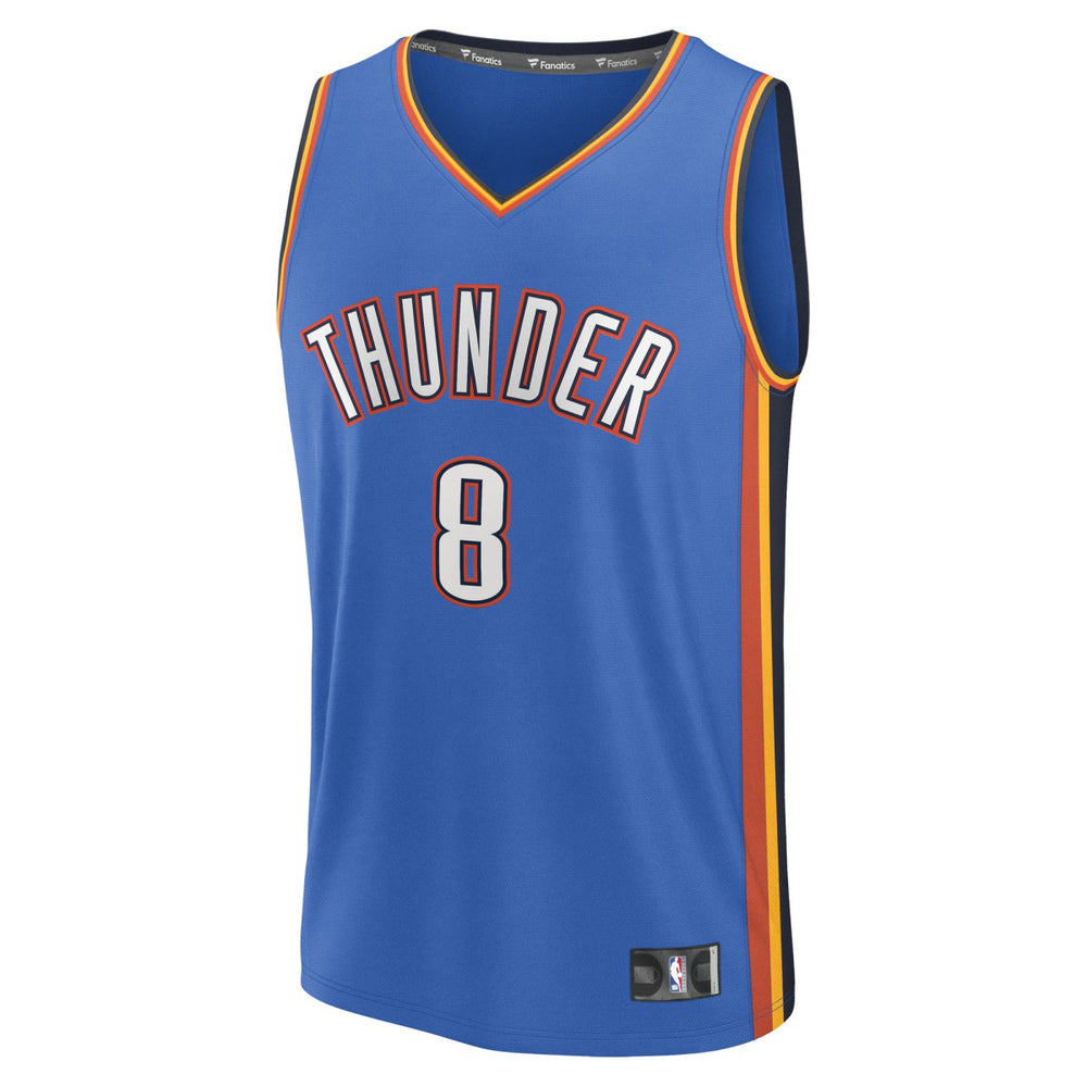 Fanatics - Jalen Williams Oklahoma City Thunder Fast Break Replica Player Jersey - Icon Edition - Blue